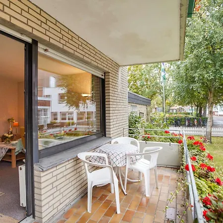 Haus Bonhuis Ferienwohnung Gartenblick Borkum